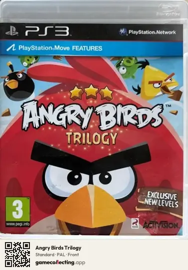 Angry Birds Trilogy PlayStation 3, PAL box front
