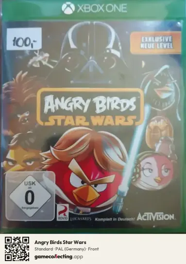 Angry Birds Star Wars Xbox One, Germany box front