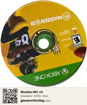 Madden NFL 19 Xbox One, NTSC disc