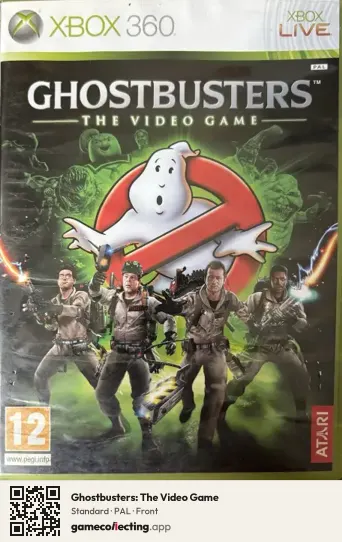 Ghostbusters: The Video Game Xbox 360, PAL box front