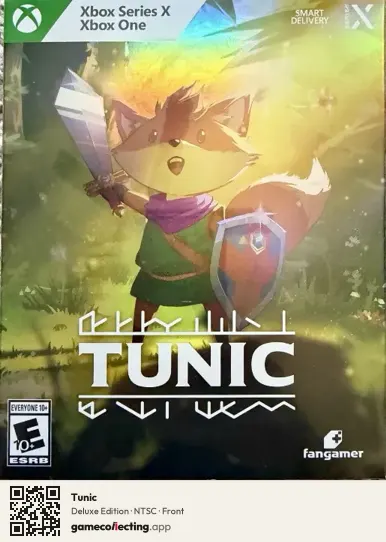 Tunic Xbox Series X, NTSC box front