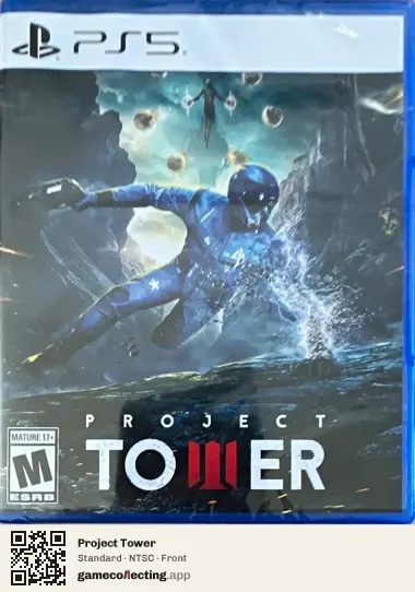 Project Tower PlayStation 5, NTSC box front