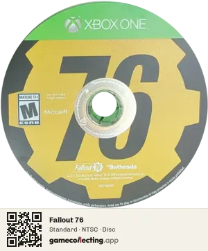 Fallout 76 Xbox One, NTSC disc