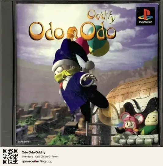 Odo Odo Oddity PlayStation, Asia box front