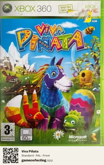 Viva Piñata Xbox 360, PAL box front