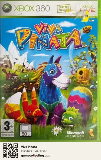 Viva Piñata Xbox 360, PAL box front