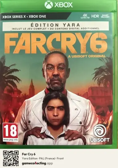Far Cry 6 Xbox Series X, France box front