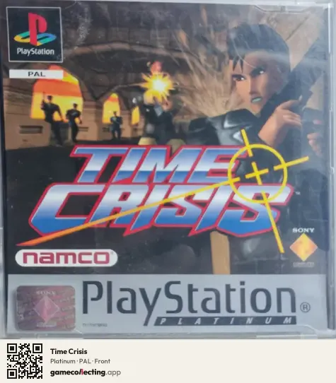 Time Crisis PlayStation, PAL box front