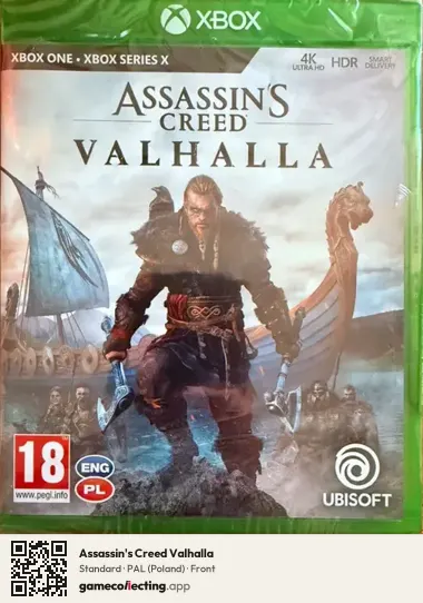 Assassin's Creed Valhalla Xbox One, Poland box front