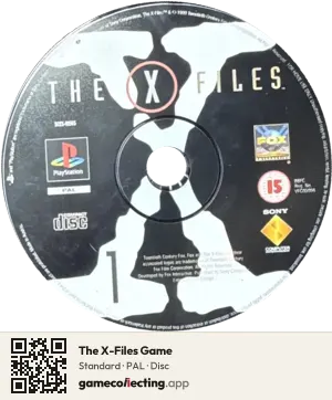 The X-Files Game PlayStation, PAL disc
