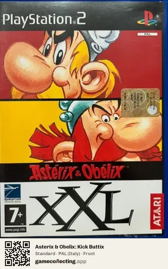 Asterix & Obelix: Kick Buttix PlayStation 2, Italy box front