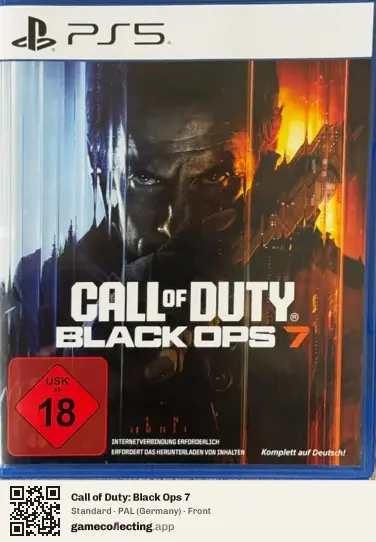 Call of Duty: Black Ops 7 PlayStation 5, Germany box front