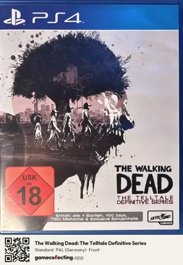 The Walking Dead: The Telltale Definitive Series PlayStation 4, Germany box front