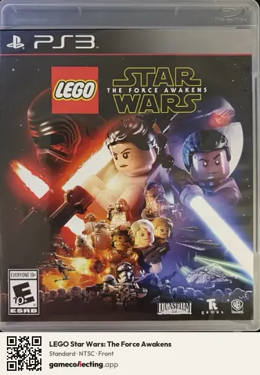 LEGO Star Wars: The Force Awakens PlayStation 3, NTSC box front
