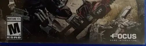 The Surge, the ESRB box on its front