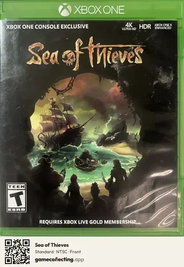 Sea of Thieves Xbox One, NTSC box front