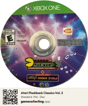 Atari Flashback Classics Vol. 2 Xbox One, PAL disc