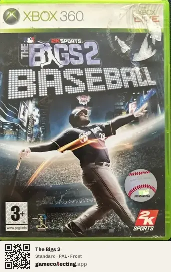 The Bigs 2 Xbox 360, PAL box front