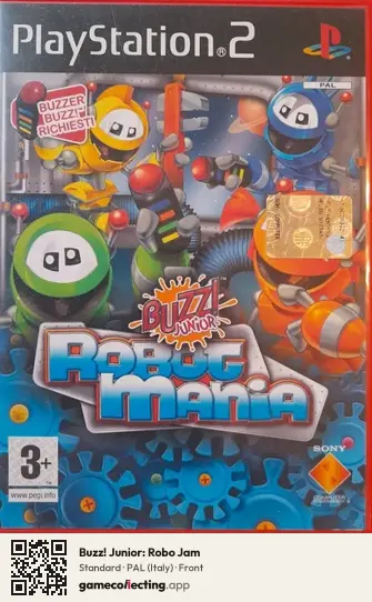 Buzz! Junior: Robo Jam PlayStation 2, Italy box front