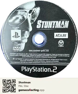 Stuntman PlayStation 2, PAL disc