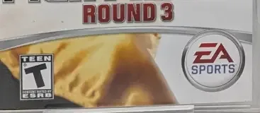 Fight Night Round 3, the ESRB box on its front