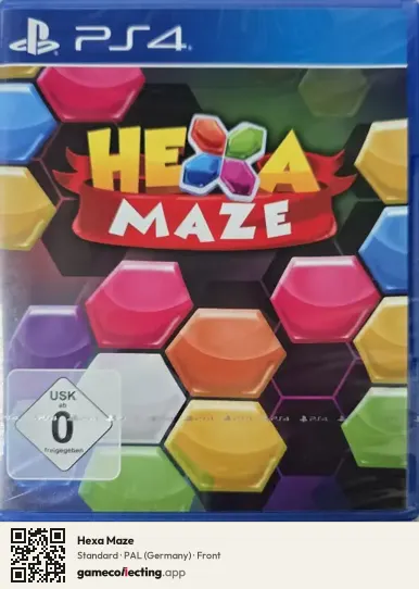 Hexa Maze PlayStation 4, Germany box front