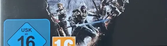 Dungeons & Dragons: Dark Alliance, the USK square on its front