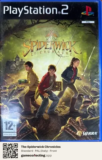 The Spiderwick Chronicles PlayStation 2, Italy box front
