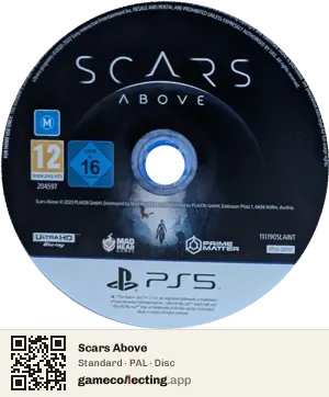 Scars Above PlayStation 5, PAL disc