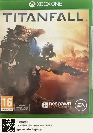Titanfall Xbox One, Germany box front