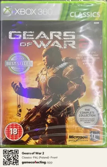 Gears of War 2 Xbox 360, Poland box front