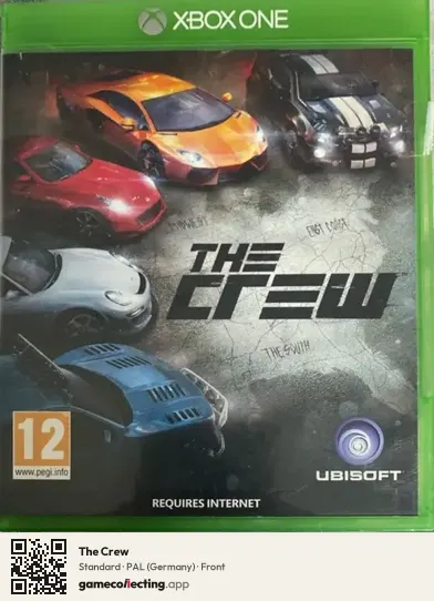 The Crew Xbox One, Germany box front