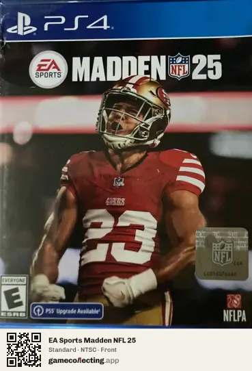 EA Sports Madden NFL 25 PlayStation 4, NTSC box front