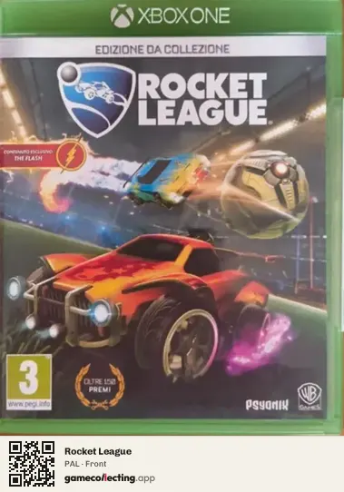 Rocket League Xbox One, PAL box front