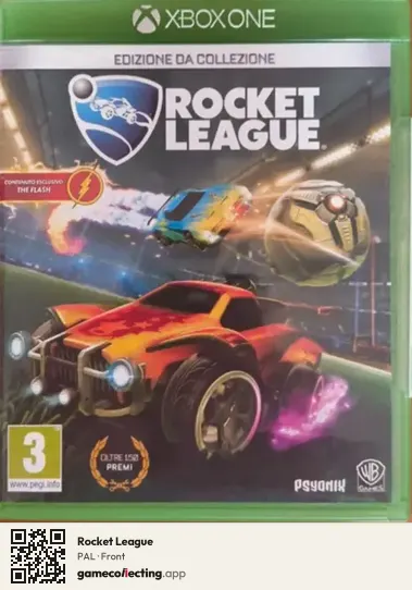 Rocket League Xbox One, PAL box front