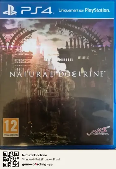 Natural Doctrine PlayStation 4, France box front