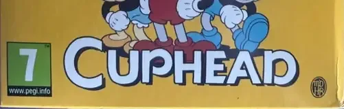Cuphead, the PEGI square on its front