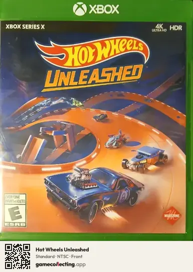 Hot Wheels Unleashed Xbox Series X, NTSC box front