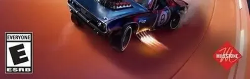 Hot Wheels Unleashed, the ESRB box on its front