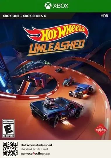 Hot Wheels Unleashed Xbox One, NTSC box front