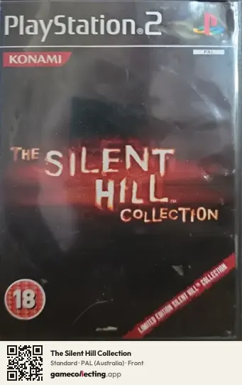 The Silent Hill Collection PlayStation 2, Australia box front