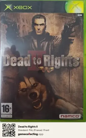 Dead to Rights II Xbox, France box front