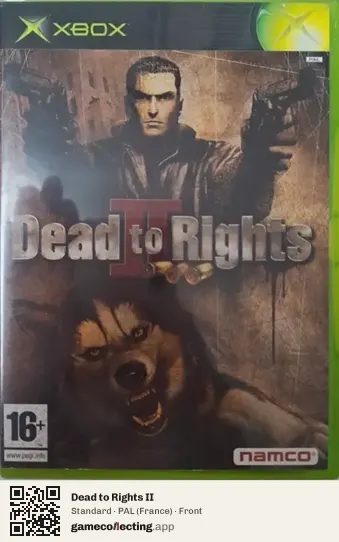 Dead to Rights II Xbox, France box front