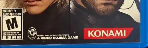 Metal Gear Solid HD Collection, the ESRB box on its front