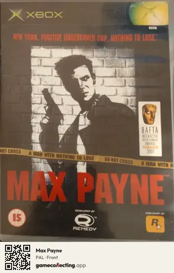 Max Payne Xbox, PAL box front