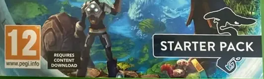 Project Spark, the PEGI square on its front