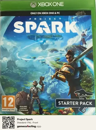 Project Spark Xbox One, PAL box front