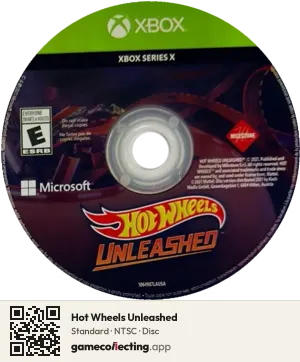 Hot Wheels Unleashed Xbox Series X, NTSC disc