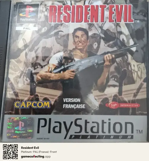 Resident Evil PlayStation, France box front