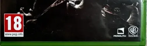 Middle-earth: Shadow of War, the PEGI square on its front